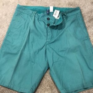 Men's teal/green shorts